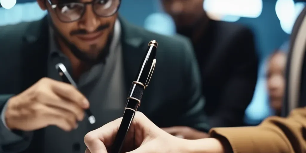 preview (4) Man signing a legal document